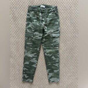 Vanilla Star Olive Camouflage Trousers